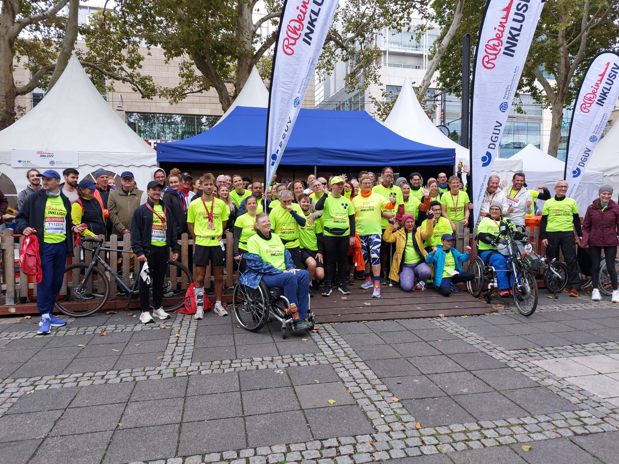 Gelebte Inklusionbeim Generali Köln Marathon 05.10.2025