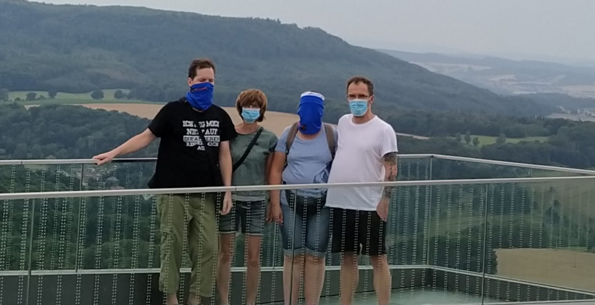 Die Vorhut war schon mal unterwegs