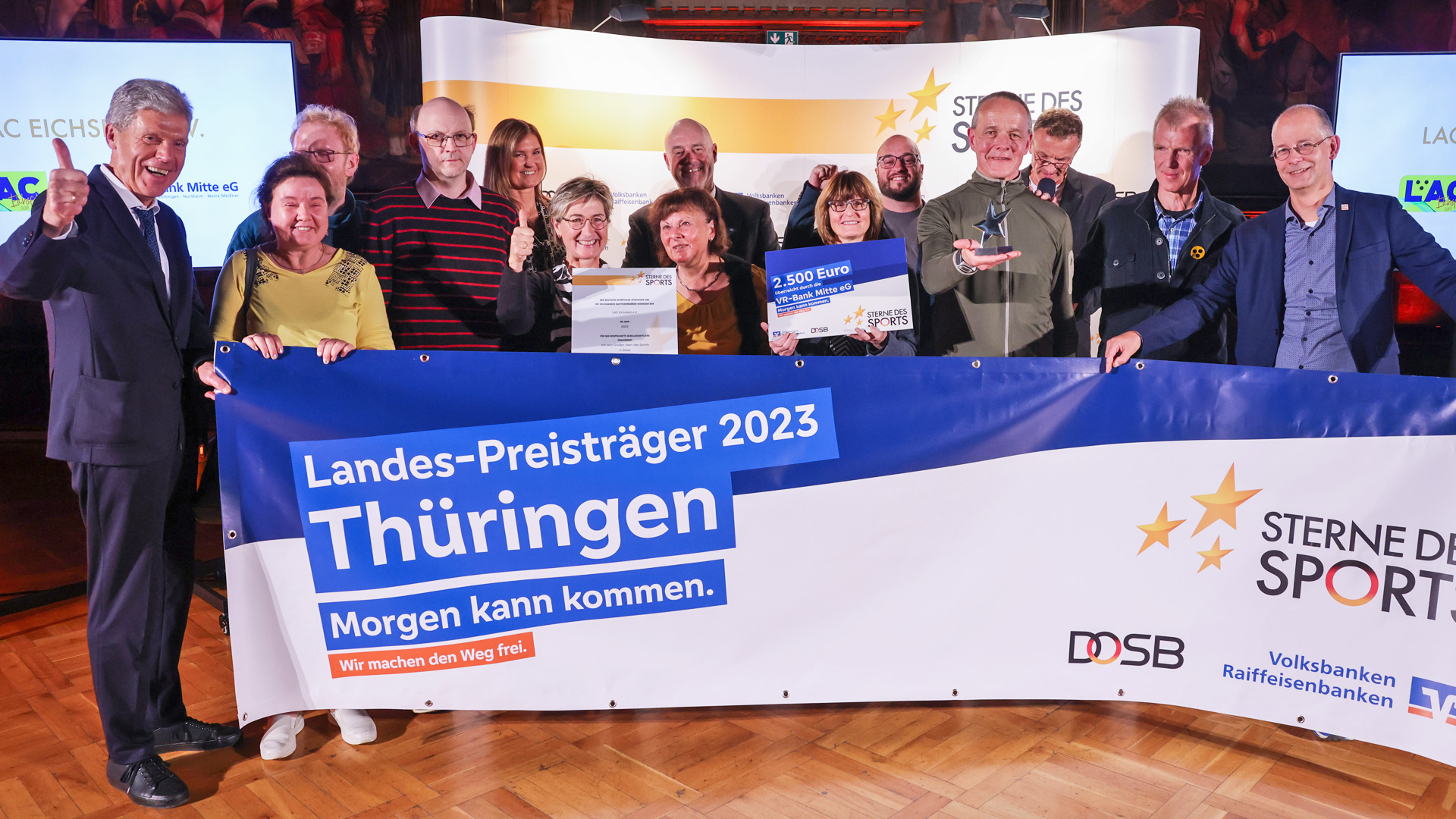 Sterne des Sports in Silber- für unser Projekt